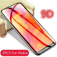 2 шт. 9D закаленное Стекло для Nokia 4,2 3,2 2,2, возраст 3, 6, 8, 7 7,1 6,1 5,1 3,1 плюс Экран протектор Стекло защита из закаленного стекла