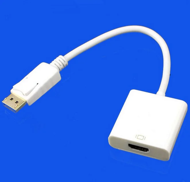 DP DisplayPort Мужской к HDMI Женский Кабель адаптер видео конвертер Кабель dp к hdmi