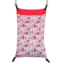 Очень большая висячая Влажная/сухая сумка с двумя крючками для тканевых подгузников, вкладышей, подгузников, белья с двумя молниями водонепроницаемая сумка для подгузников