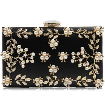 

2018 Women Evening Bags Fashion Beaded Clutch Bag Female Wedding Clutches Purses High Quality Handbag Banquet Wedding Package