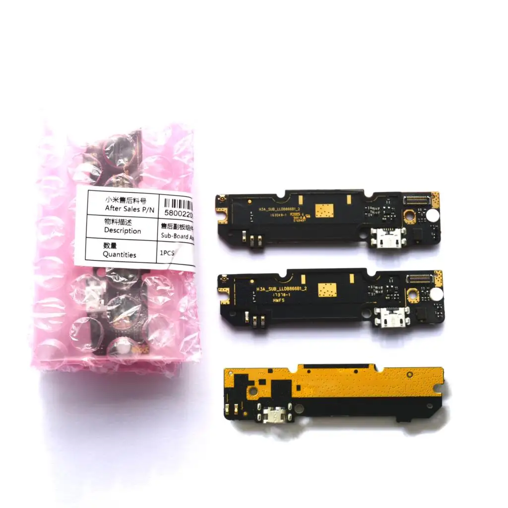 

New Original Microphone Module+USB Charging Port Board Flex Cable Connector Parts For Xiaomi Redmi Note 3 Pro Redmi Note3