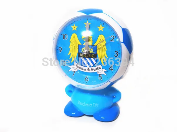 Football Team Club Official Bedside Alarm Clock Soccer Supporter Fan Soccer Gift 
