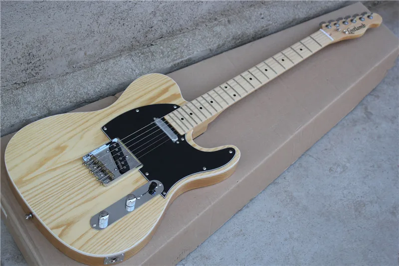 

free shipping factory custom new natural color Electric Guitars real photos high quality tl Electric Guit 10yue