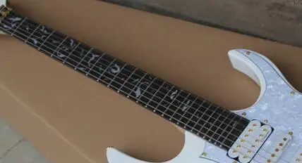 

Free shipping in Real photos New Custom white Electric Guitar 1111 .