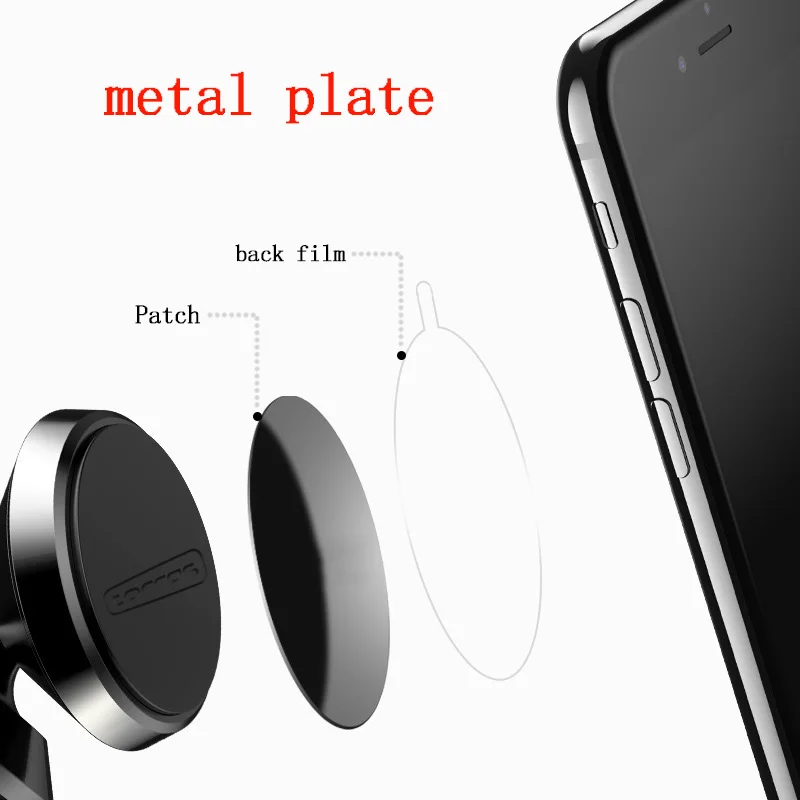 Metal Plate Magnetic Disk For Magnetic Car Mobile Phone Holder Accessory Magnet 30mm Metal Plate Iron Sheets With adhensive