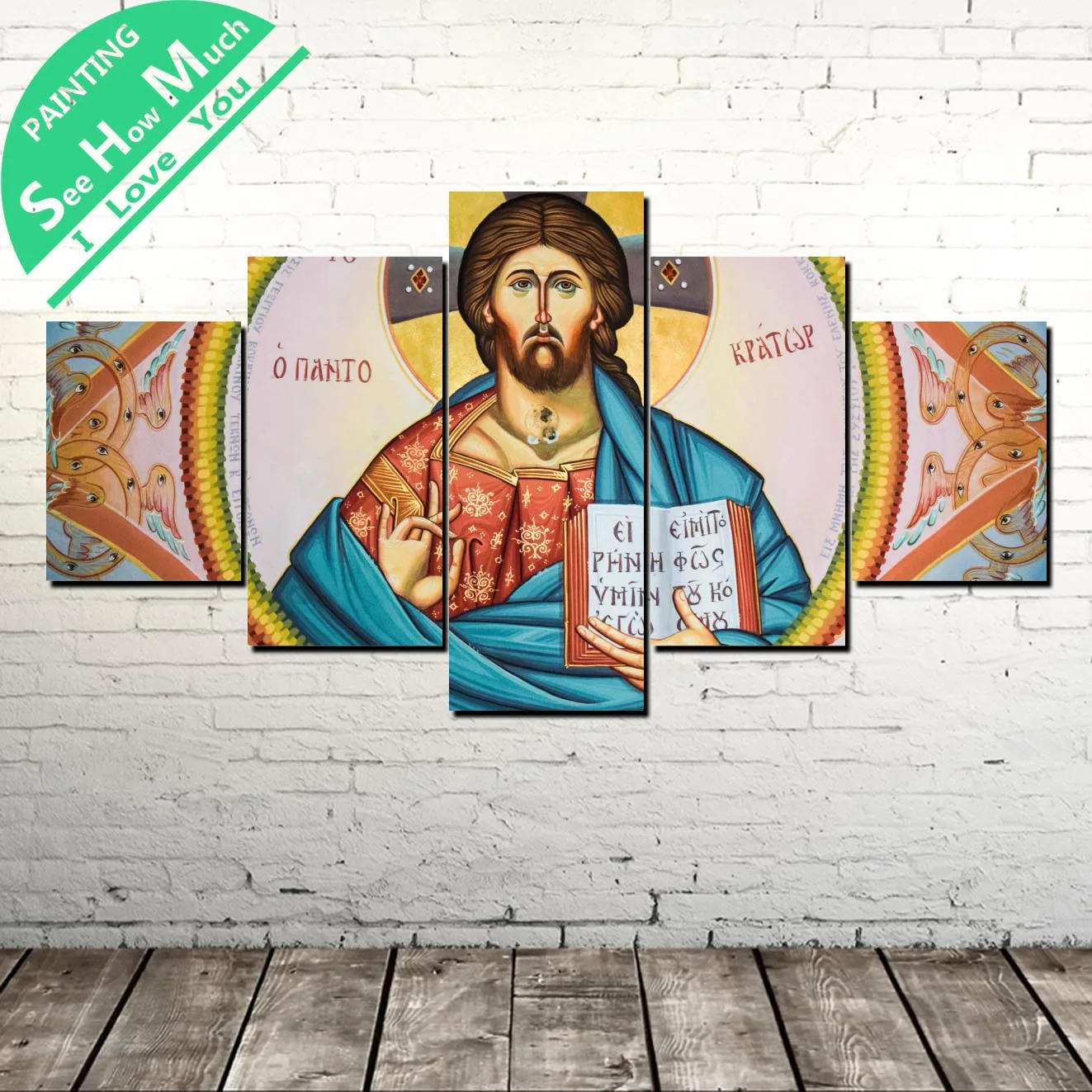 купить! 5 шт. Религия церковь Гаутама Будда искусства Wall Art Холст Плакат и Печать Холст Картины Лучший!