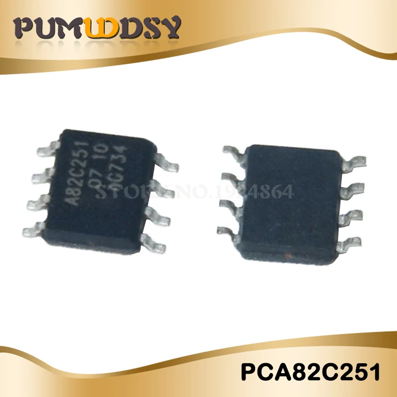 1PCS//5PCS PCA82C251T A82C251 CAN transceiver for 24 V systems SOP8