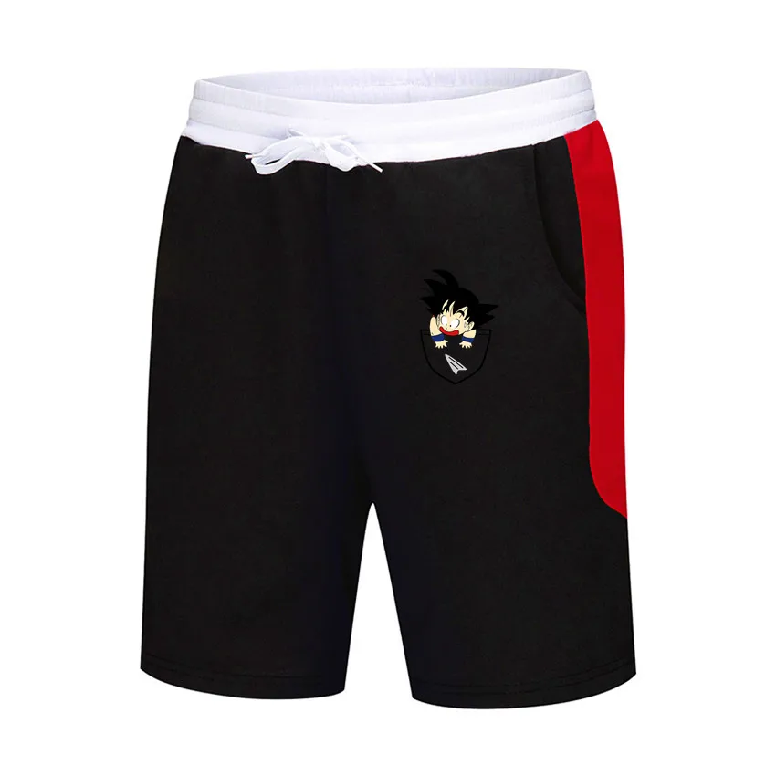 Мужские шорты с драконом, летние шорты с драконом, супер Сон Гоку, облегающие, косплей, 3D пляжные, мужские шорты, повседневные шорты