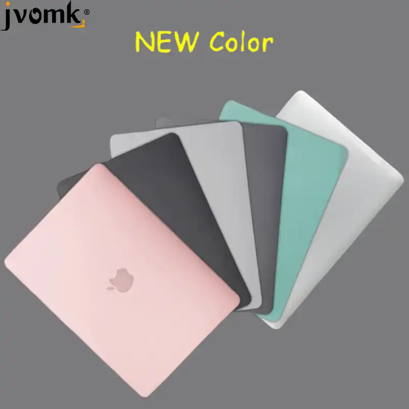Vente Nouvelle Couleur Etui Pour Ordinateur Portable Pour Apple Macbook Air Pro 11 12 13 15 Pour Mac Book 13 3 Pouces Avec Barre Tactile Couverture De Clavier Aliexpress