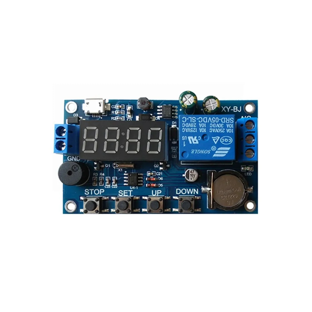 

Real-time Relay Module Timing Switch Control Synchronization Delay Timer