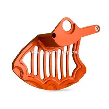 Оранжевый 125-530cc ЧПУ Заготовка Тормоза Передние Дисковые Гвардии Для KTM EXC/SX/XC-W 2004-2014 XC-W/XCF-W/EXC 2015