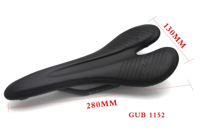 

hot sell GUB Bicycle Saddle Ultralight Carbonfiber Road Bike Cushion Hollow Design Microfiber Leather Mountain Bike Seat
