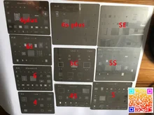 1 компл./лот (10 шт.) Bga-трафарет посвятить комплект для iphone 6s 6s-plus 6 6-plus SE 5S 5C 5 Г 4S 4