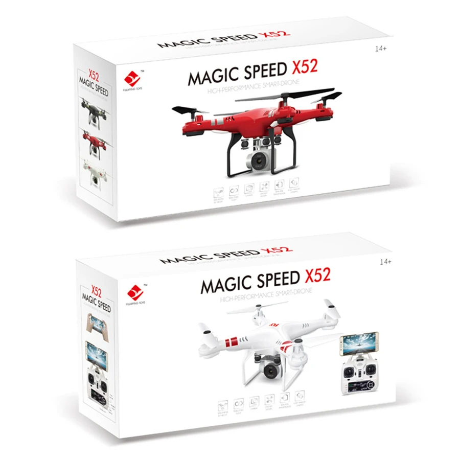 SKYRC 2 4G удержание высоты HD видео Квадрокоптер Радиоуправляемый Дрон WiFi FPV живой