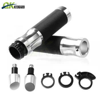 

Universal Motorcycle Handbar Protector Hand Grips & Handlebar Ends For Suzuki YAMAHA XMAX 300 250 Tenere 700 Tirumph Cafe Racer