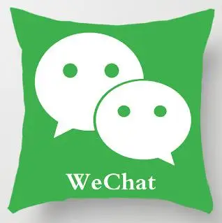 На заказ вы цилиндрическая подушечка Крышка логотип WeChat Snapchat Skype Viber телефон Instagram Декор Facebook наволочка для офиса аксессуары - Цвет: A2