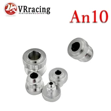 VR RACING-высокое качество алюминий AN10-прямой мужской сварной фитинг адаптер сварной заварки нитрозный шланг фитинг Серебряный VR-SL617-7210