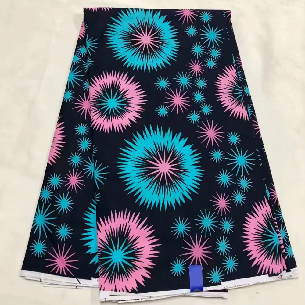 

New Arrival 100% cotton african Wax fabrics London Nigerian wrapper printed 6 yard top quality Ankara java wax fabric!OT-4297