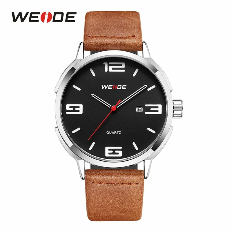 Белый WEIDE Роскошные 2/Tone Золотые Часы Из Нержавеющей Стали Мужчины Аналоговый Цифровой Dual Time Дата Авто Сигнализация Дисплей Моды повседневная Часы - Цвет: Белый