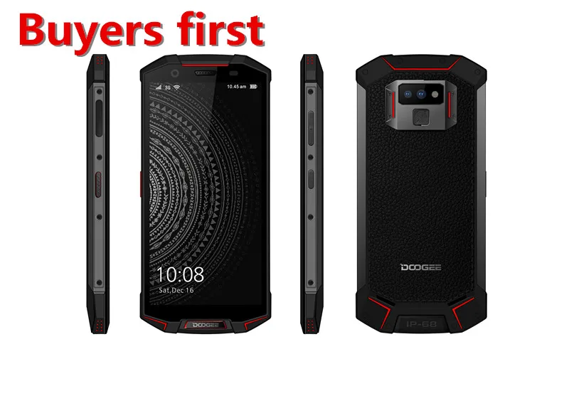 

NEW DOOGEE S70 lite IP68 Waterproof Mobile Phone Android 8.1 5.99"FHD MTK6763 Octa Core RAM 4GB ROM 64GB 12MP 4G NFC Smartphone