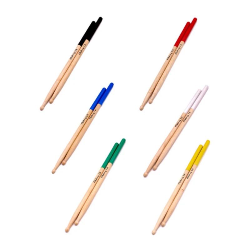 

1 Pair 7A Anti-slip Electronic Drum Rack Drumsticks Maple Wood Drum Sticks Musical Sticks Percussion Accessories