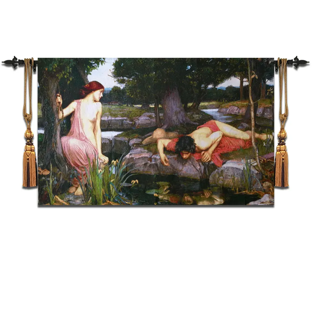 110x175cm Greek Mythology Wall Tapestry Moroccan Decor Hanging Wall