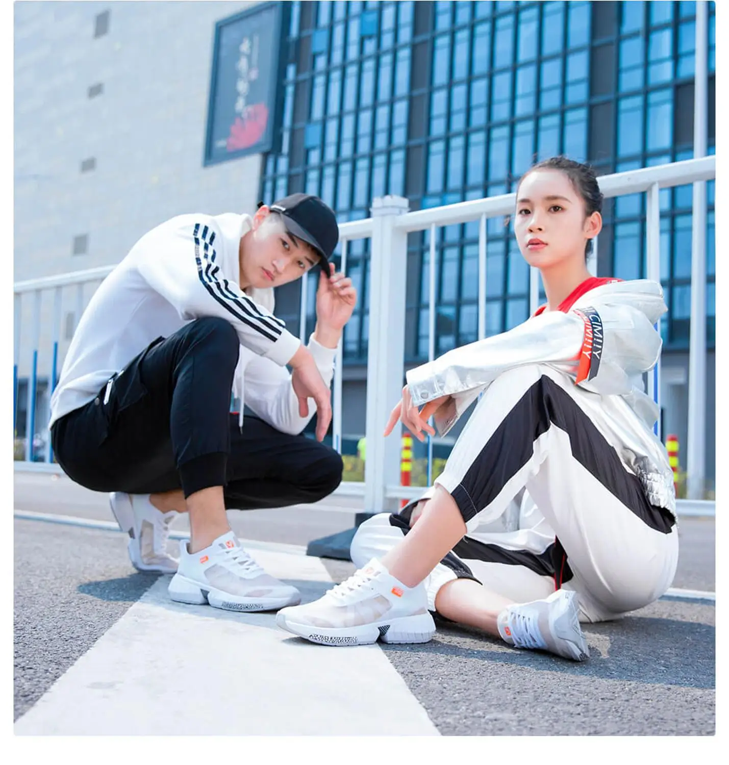  Xiaomi YUNCOO men woman lightweight shoes Transparent MONO yarn GOODYEAR composite outsole Light an