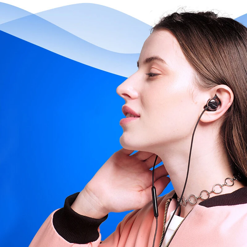 Оригинальные наушники Huawei Honor для телефона стерео музыкальные вкладыши с