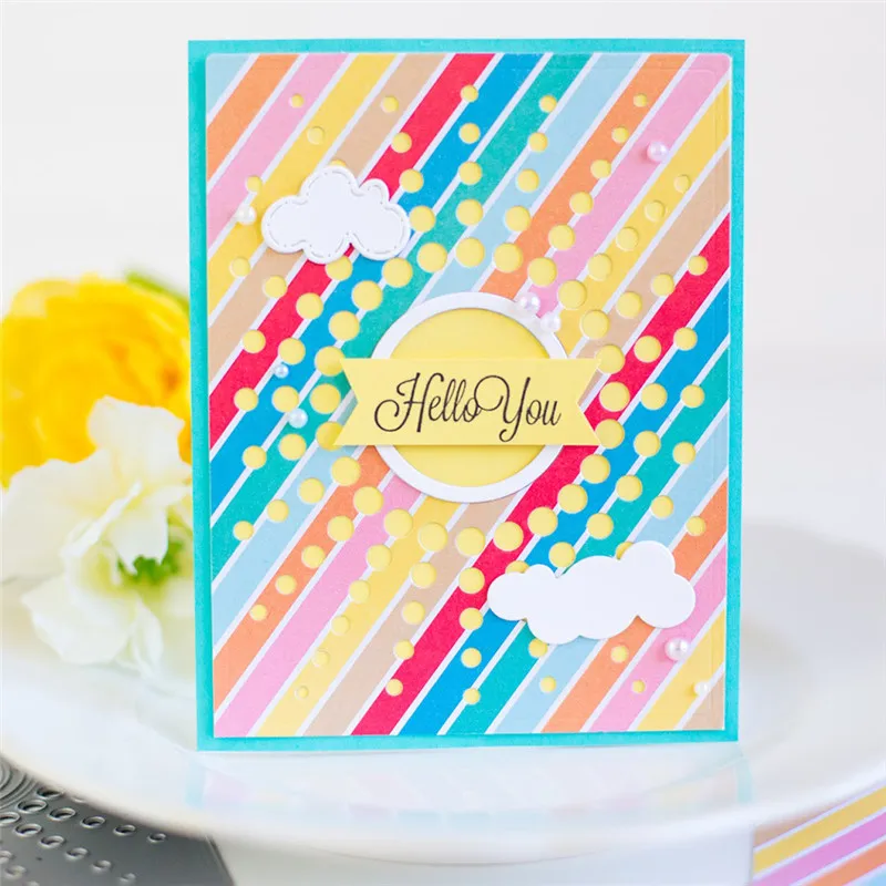 

DiyArts Dies Cutting Plate Sunburst Rectangle Cover Metal Dies for DIY Scrapbooking Album Embossing DIY Card Paper Crafts New