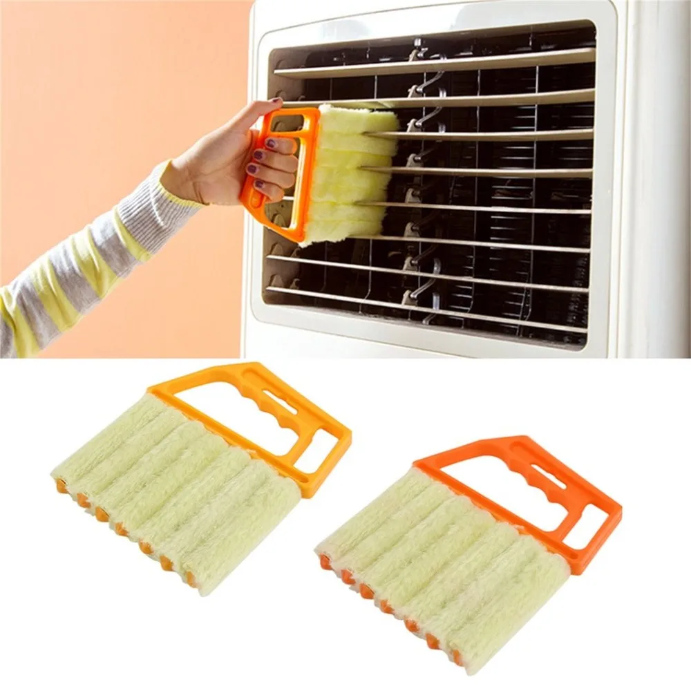 Multifunctional Venetian Blind Brush Window Air Conditioner Duster Dirt Dust Cleaning Cleaner Protable Home Clean Tool