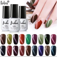Belen 7 мл УФ светодиодный гель кошачий глаз Гель-лак для ногтей Кошачьи Глаза Лак для ногтей нужен Магнитный УФ-лак для кошачьих глаз лак для ногтей
