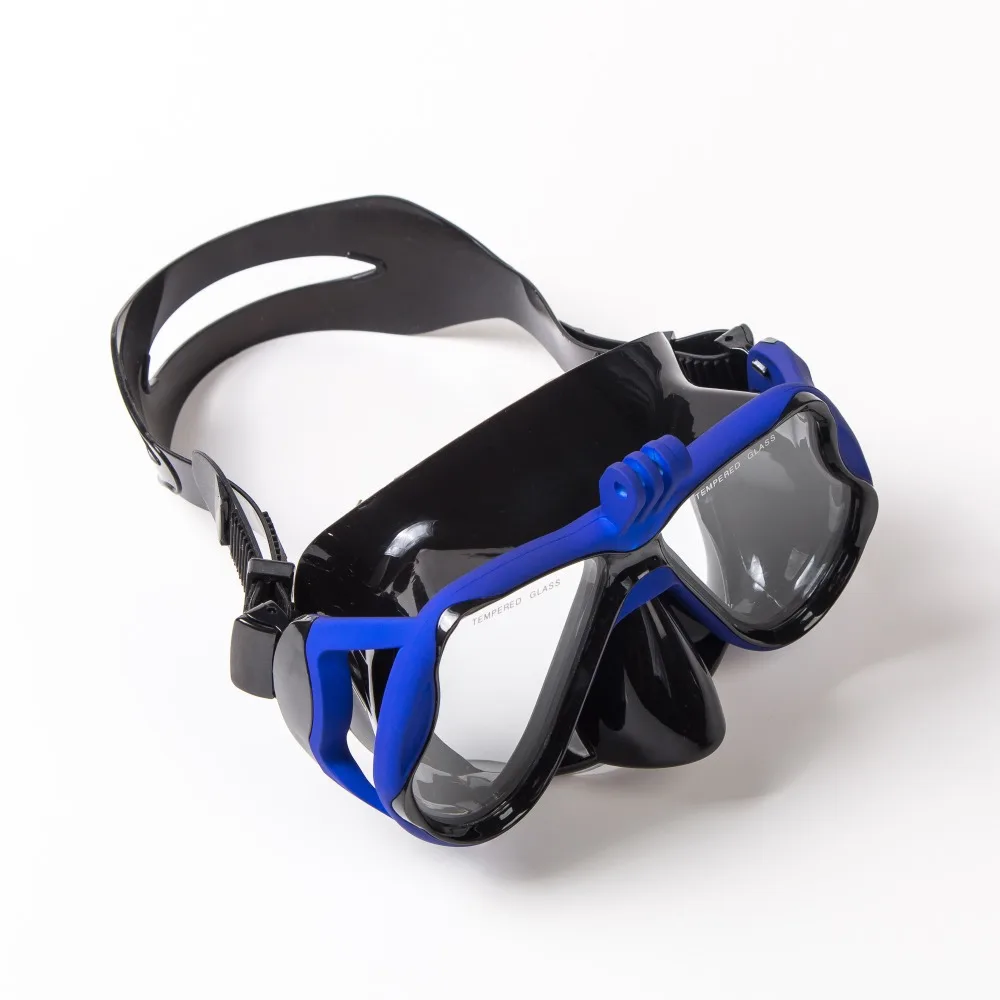 

2019Prescription Diving Masks With Myopia Lens Underwater Camera Diopter Snorkeling Mask Corrective Scuba Mask For Sports Camera