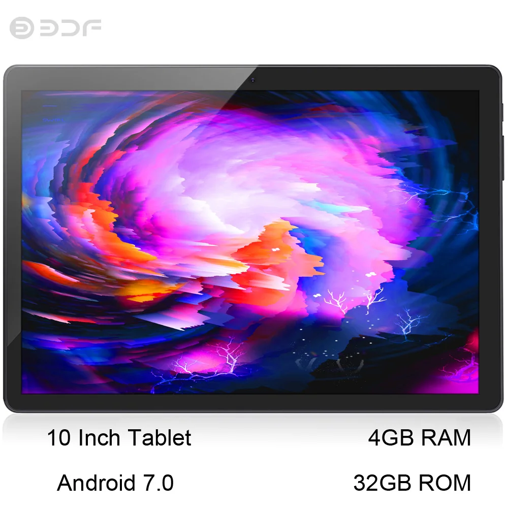 

2019 New 10 Inch Android 7.0 Quad Core Bluetooth WIFI Sim 3G Call Phablet Mobile 4GB/32GB Tablet PC