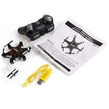 Original S15851/2 JJRC H18 Pocket Drone 2.4G 4CH Mini Quadcopter 6 Axle Gyro Hexacopter Headless Mode RTF 3D Roll RC Helicopter