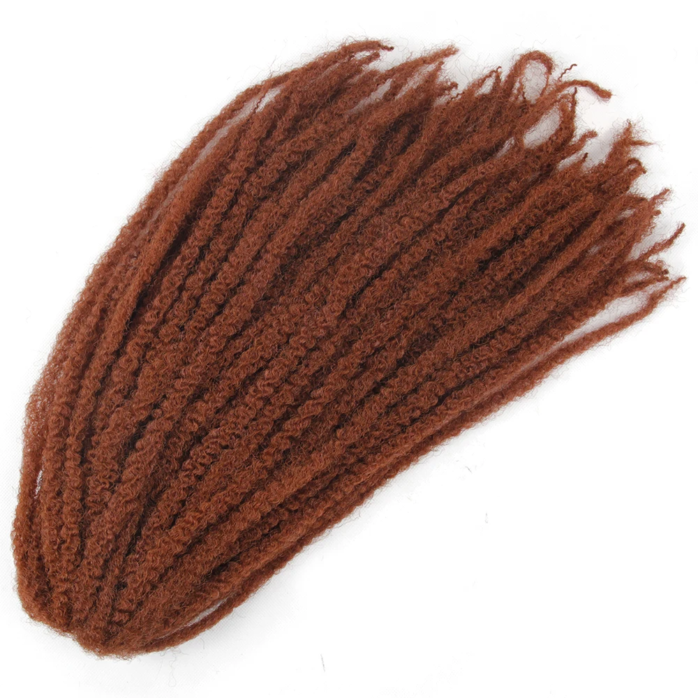 Marley Вязание косичками Омбре африканские в мелкий завиток волосы из канекалона синтетические плетеные волосы крючком