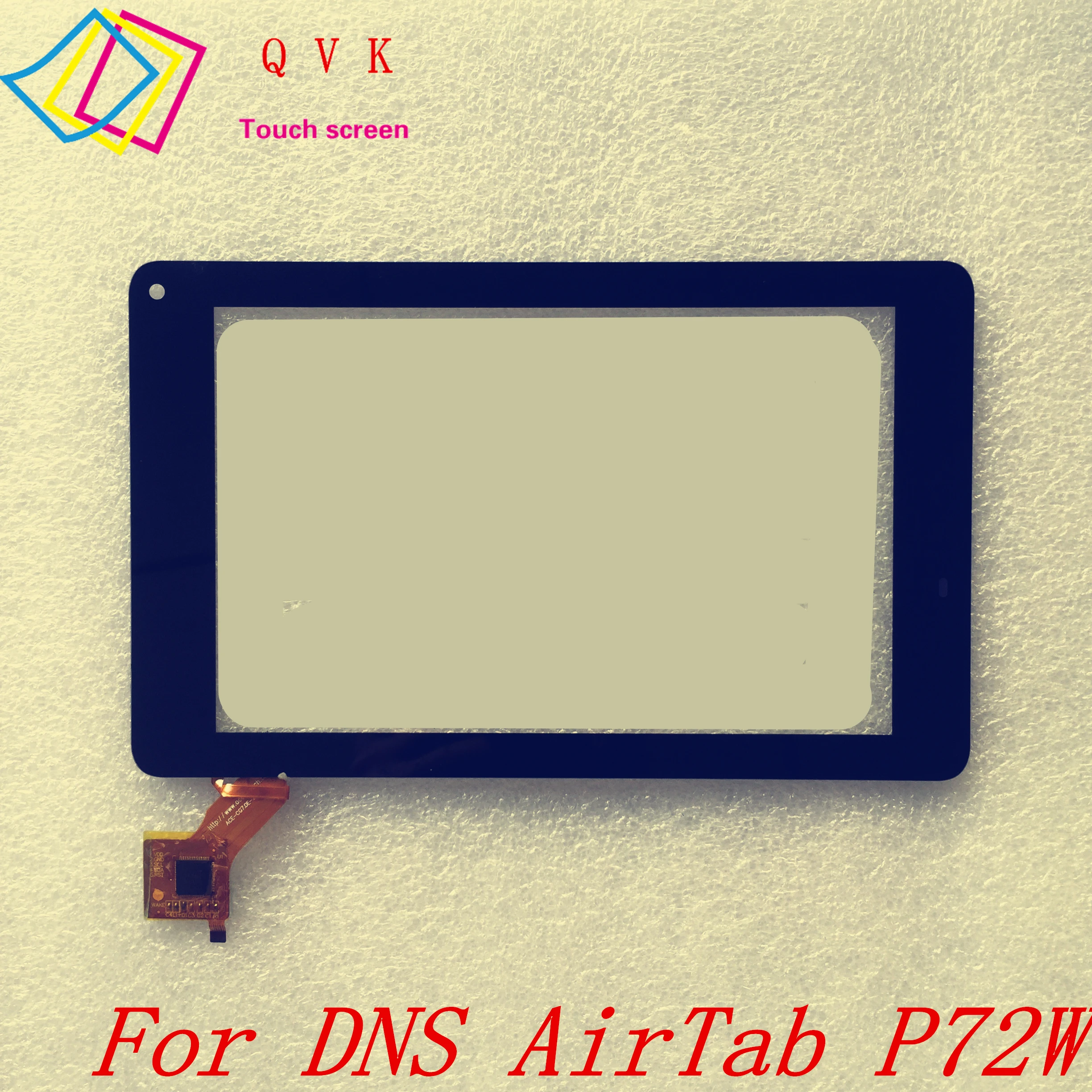 Черный 7 дюймов для DNS AirTab P72w планшетный ПК емкостный сенсорный экран стекла Digitizer панель P/N ace-cg7.0e-243