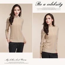 Кашемировый чистый кашемировый свитер для женщин, винтажный свитер, брендовый пуловер, Модный зимний теплый толстый свитер