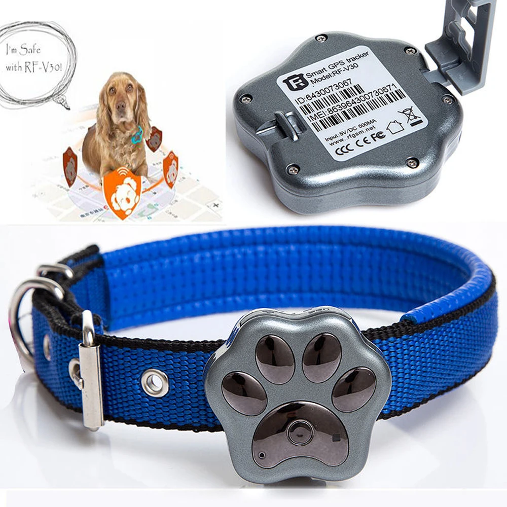 GPS GPRS Spy Tracker With Collar Waterproof Real Time Locator