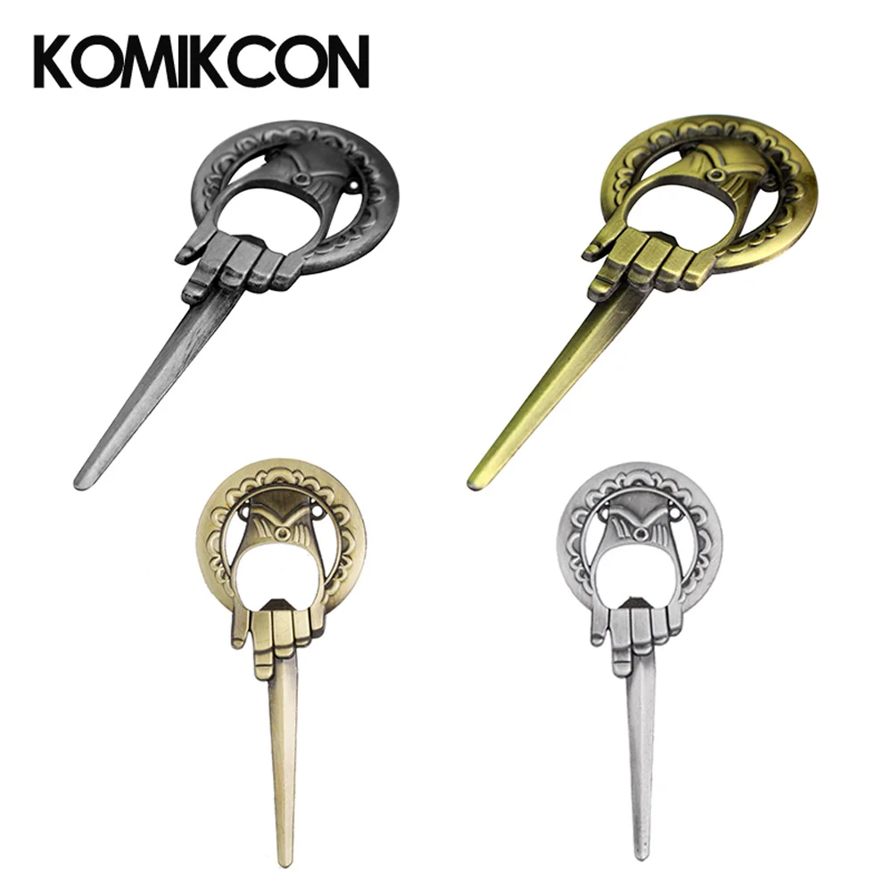 

Game Of Thrones The Hand Of The King Metal Bottle Opener Wine Jar Openers Bar Tools Party Cosplay Accessories Halloween Props