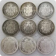 1861-1866 Франция 5 монета Франк копия памятных монет-копии монет медаль коллекционные монеты