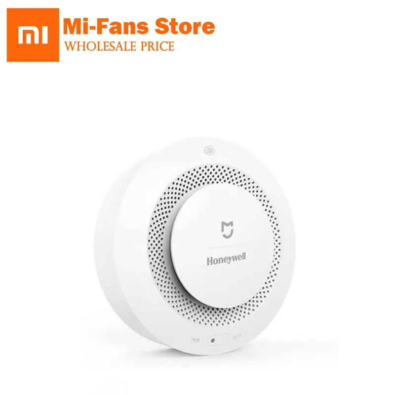 Xiaomi Mijia Honeywell смарт-пожарная сигнализация прогрессивный звук фотоэлектрический датчик дыма дистанционное управление приложение Mihome