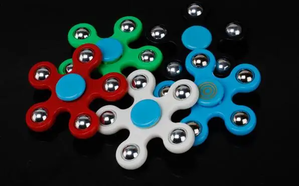 1 шт. пятиконечная звезда Spinner игрушка Spinner основной счетчик ВДГ Spinner Пентагоне en acier balle soulager Enfant