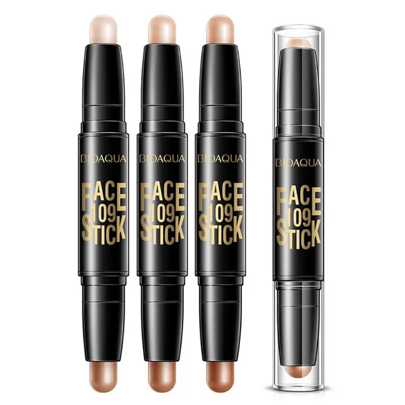 

2 in 1 Double-end Make Up Waterproof Eyebrow Pen + Foundation Base Contour Makeup Face Concealer Pencil