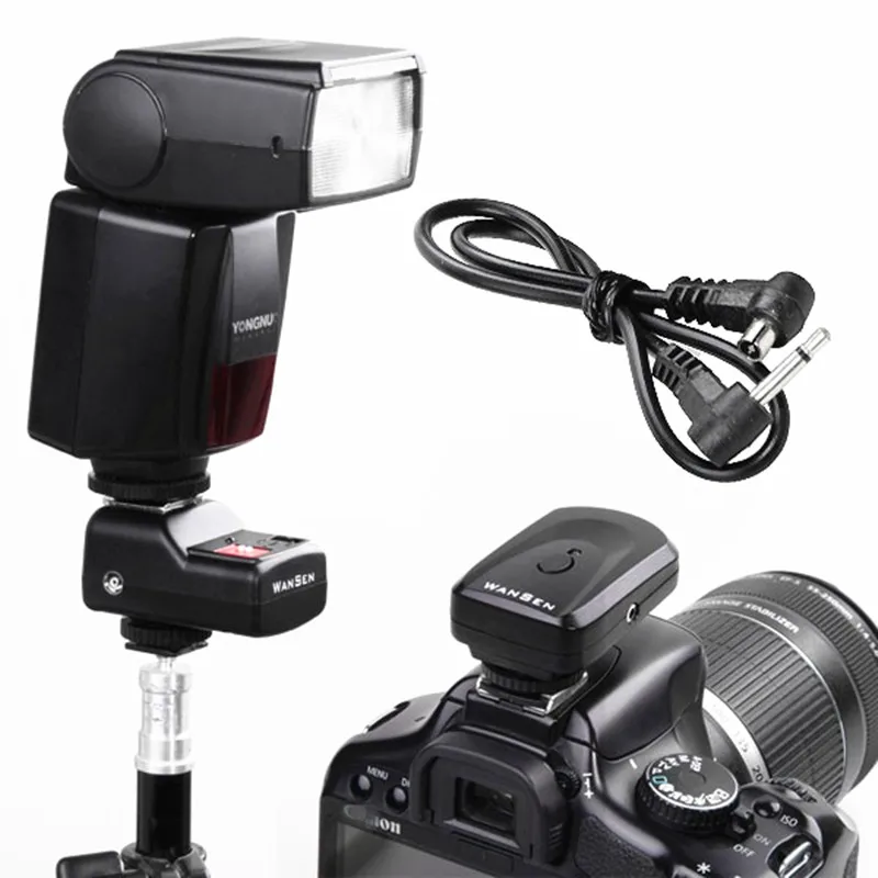 PT-04 NE 4 Channels Wireless/Radio Flash Trigger set with Umbrella Holder for camera flash