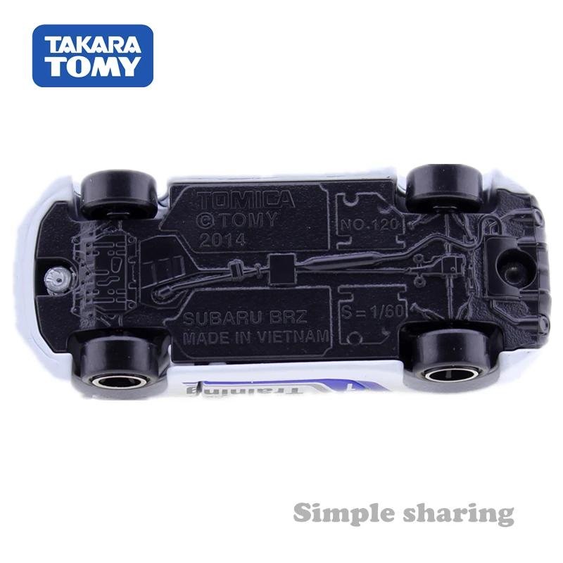 Tomica нет. 37 Aeon SUBARU BRZ тюнинг ограниченное TAKARA Tomy игрушки вождения Академии учебный