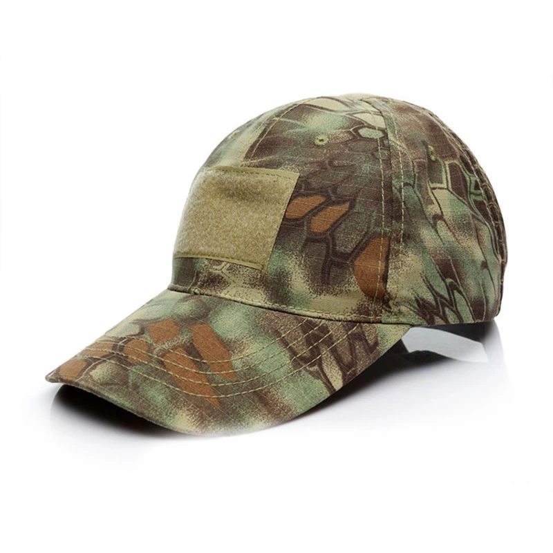 

Men's Visor Outdoor Camouflage Tactical Baseball Cap Military Combat Cap Hiking Travel Mountaineering Sports Velcro Cap