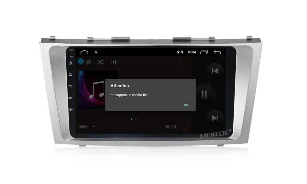 Best MEKEDE Android 8.1 Car Radio Multimedia Video Player Navigation GPS WiFi 2 din For Toyota Camry 40 50 2007-2011 no dvd Quad core 10