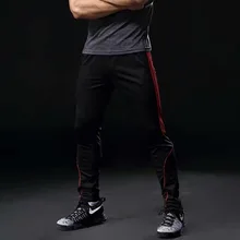 Брюки с карманами на молнии мужские штаны для бега Футбол Беговые брюки для мужчин тренажерный зал Спорт Популярные и