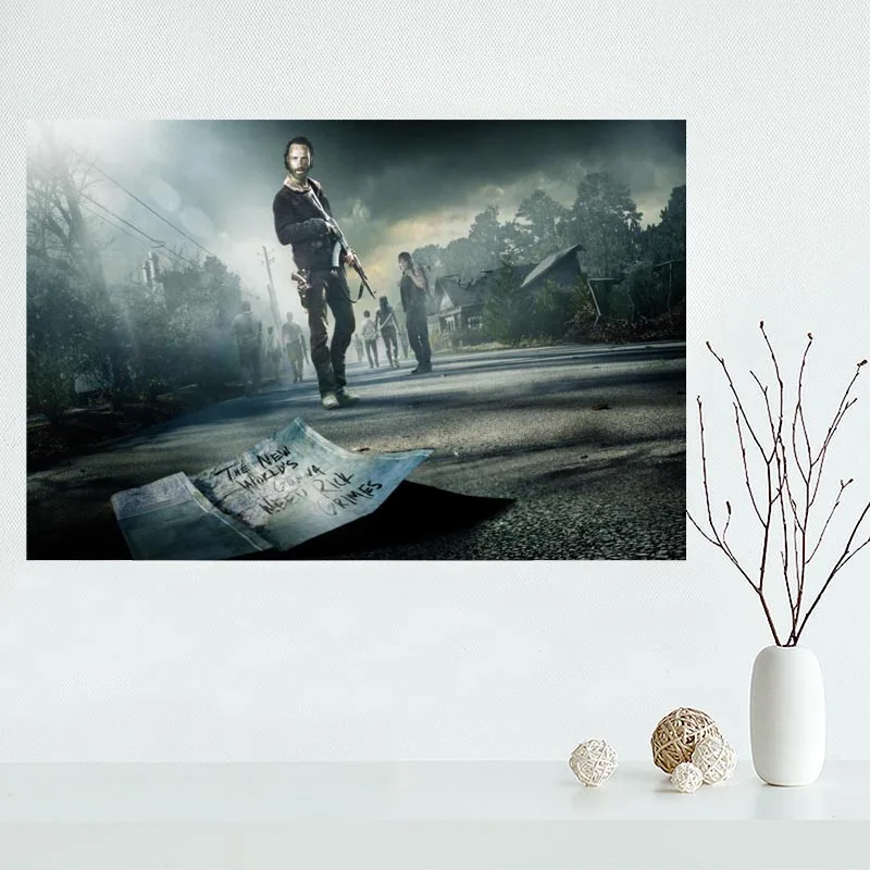 The Walking Dead Canvas Poster Custom Canvas Painting Poster print