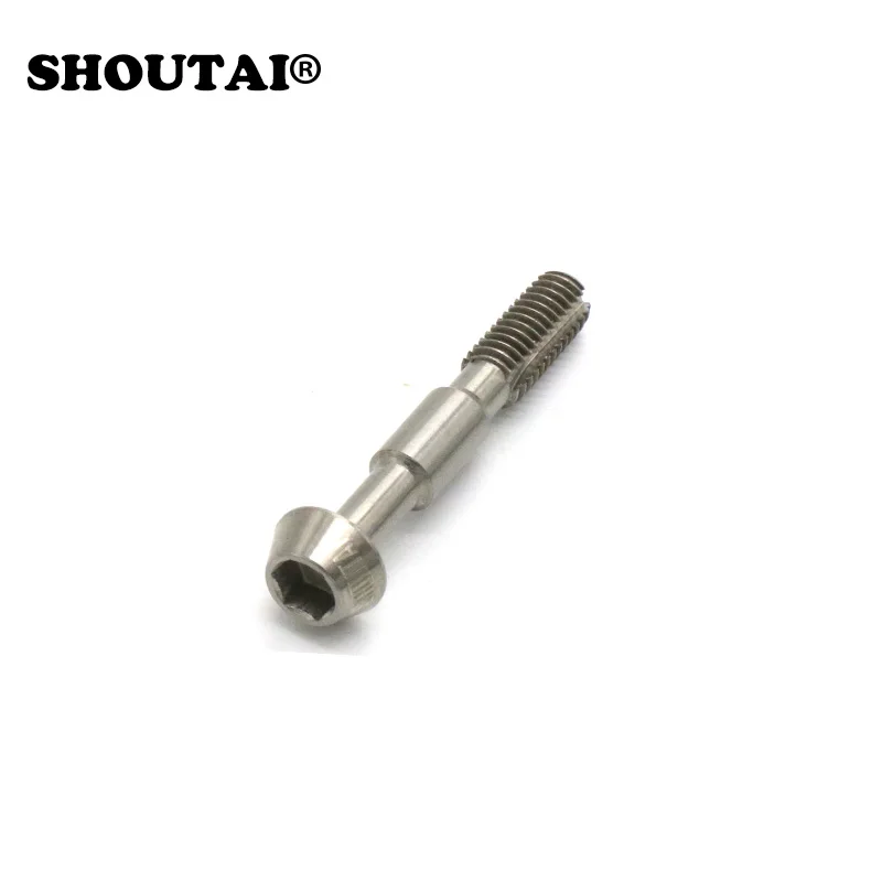 titanium 1pc Велосипед TC4 Титан сплав масло гидравлические тормоза крепежный винт для SHIMANO XT M8000/9000/9020 велосипед Запчасти - Цвет: titanium 1pc